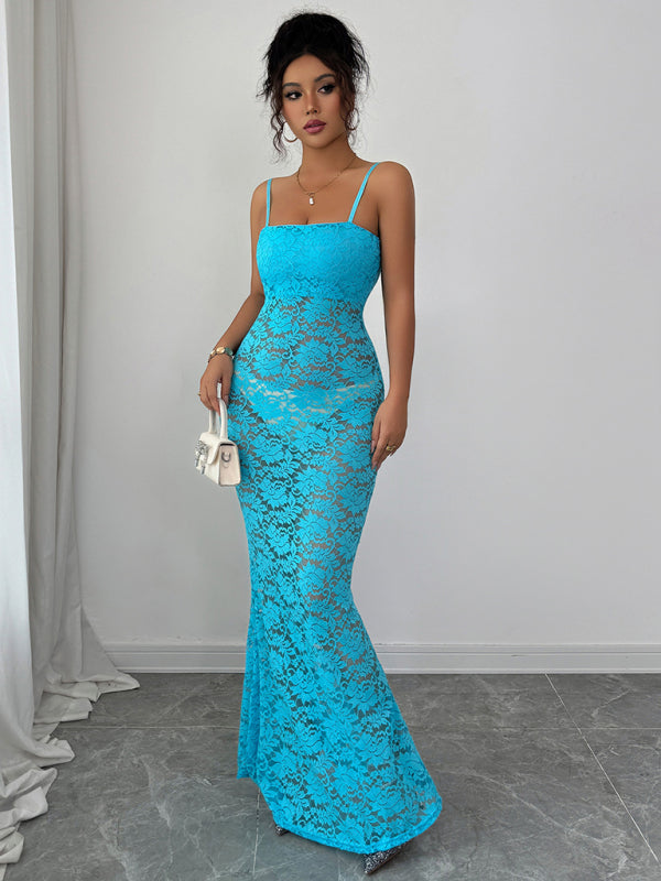 Sexy Suspender Hollow Cut-Out Mini Dress - Backless Party Dress